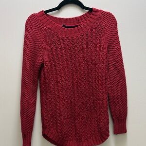 Calvin Klein Jeans Red Crew Neck Sweater